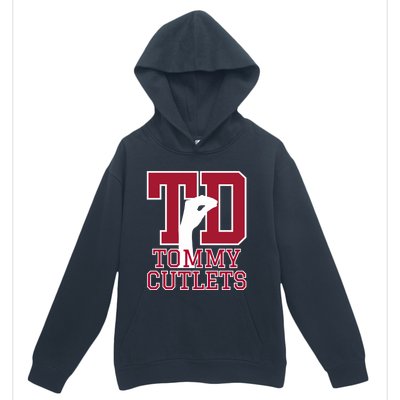 Ny Italian Hand Gesture Tommy Cutlets Football Quarterback Trendy Design Urban Pullover Hoodie