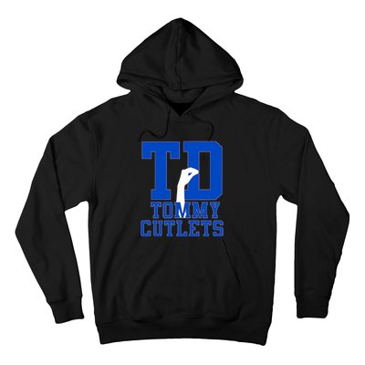 Ny Italian Hand Gesture Tommy Cutlets Football Hoodie