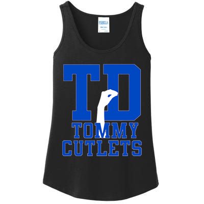 Ny Italian Hand Gesture Tommy Cutlets Football Ladies Essential Tank