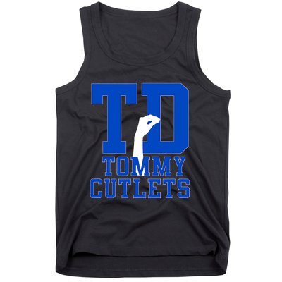 Ny Italian Hand Gesture Tommy Cutlets Football Tank Top