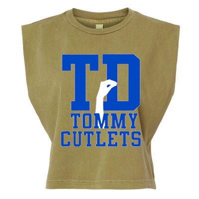 Ny Italian Hand Gesture Tommy Cutlets Football Garment-Dyed Women's Muscle Tee