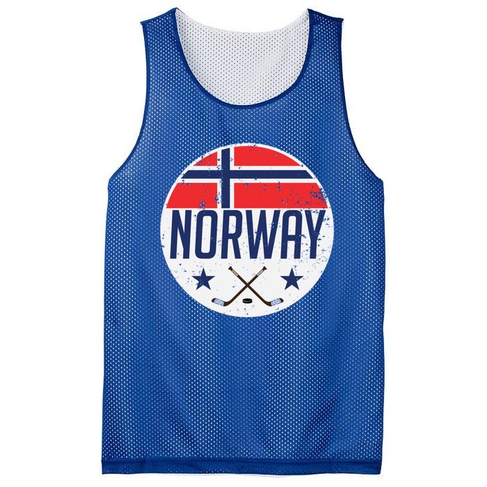 Norway Ice Hockey Flag Jersey Supporter Nordic Fan Gift Cool Gift Mesh Reversible Basketball Jersey Tank