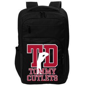 Ny Italian Hand Gesture Tommy Cutlets Football Quarterback Impact Tech Backpack