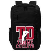 Ny Italian Hand Gesture Tommy Cutlets Football Quarterback Impact Tech Backpack