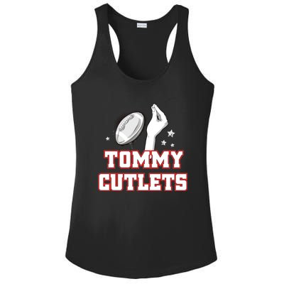 Ny Italian Hand Gesture Tommy Cutlets Football Quarterback Ladies PosiCharge Competitor Racerback Tank