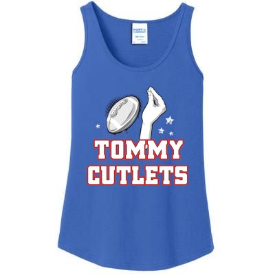 Ny Italian Hand Gesture Tommy Cutlets Football Quarterback Ladies Essential Tank