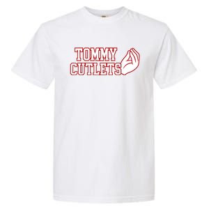 Ny Italian Hand Gesture Tommy Cutlets Football Quarterback Garment-Dyed Heavyweight T-Shirt