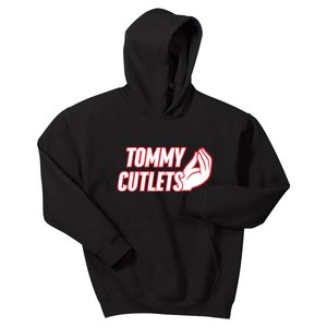 Ny Italian Hand Gesture Tommy Cutlets Football Quarterback Kids Hoodie