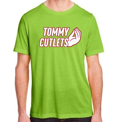 Ny Italian Hand Gesture Tommy Cutlets Football Quarterback Adult ChromaSoft Performance T-Shirt