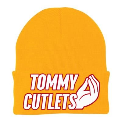 Ny Italian Hand Gesture Tommy Cutlets Football Quarterback Knit Cap Winter Beanie