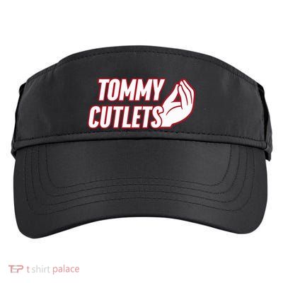 Ny Italian Hand Gesture Tommy Cutlets Football Quarterback Adult Drive Performance Visor