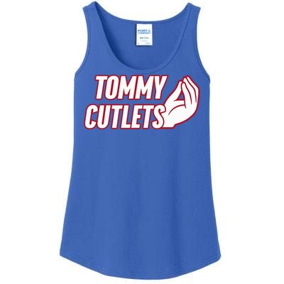 Ny Italian Hand Gesture Tommy Cutlets Football Quarterback Ladies Essential Tank