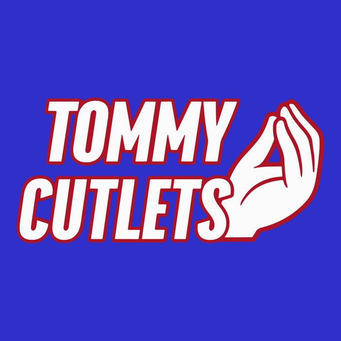 Ny Italian Hand Gesture Tommy Cutlets Football Quarterback Premium T-Shirt