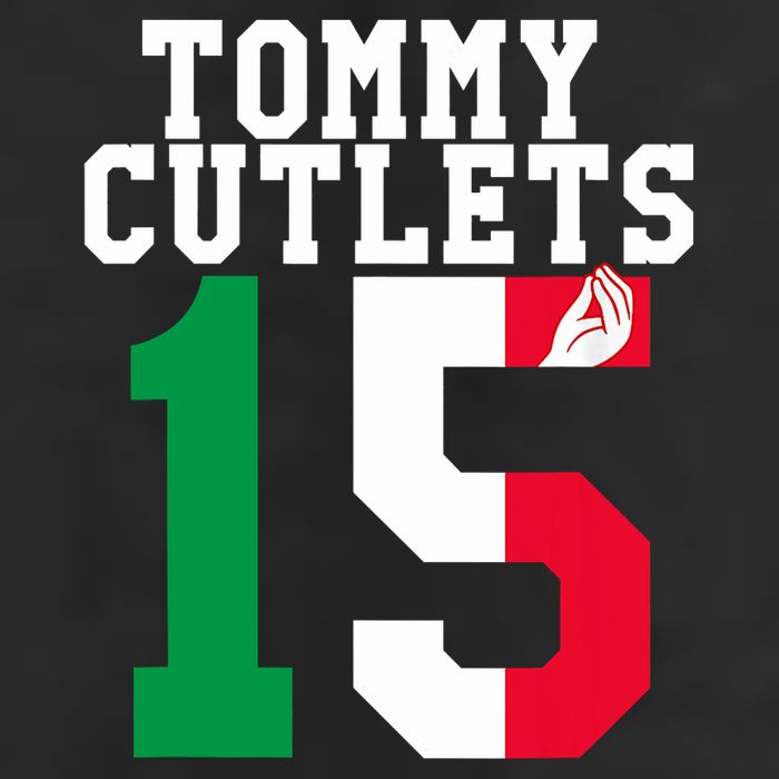 Ny Italian Hand Gesture Tommy Cutlets Football 7 Panel Mesh Trucker Snapback Hat