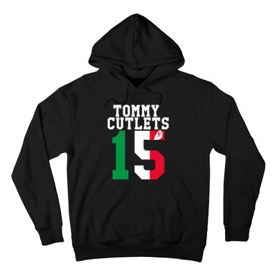 Ny Italian Hand Gesture Tommy Cutlets Football Hoodie