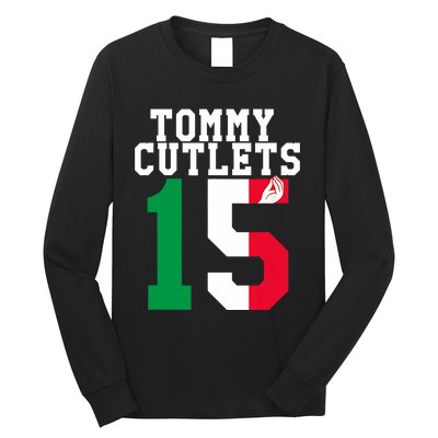 Ny Italian Hand Gesture Tommy Cutlets Football Long Sleeve Shirt