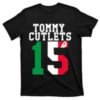 Ny Italian Hand Gesture Tommy Cutlets Football T-Shirt