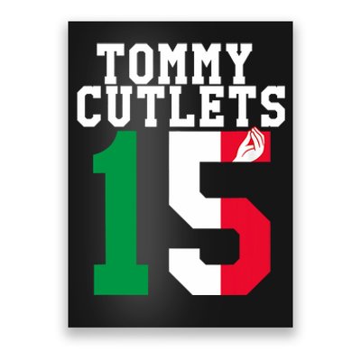 Ny Italian Hand Gesture Tommy Cutlets Football Poster