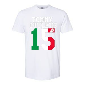 Ny Italian Hand Gesture Tommy Cutlets Football Softstyle CVC T-Shirt