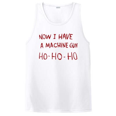 Now I Have A Machine Gun Ho Ho Ho Gift PosiCharge Competitor Tank