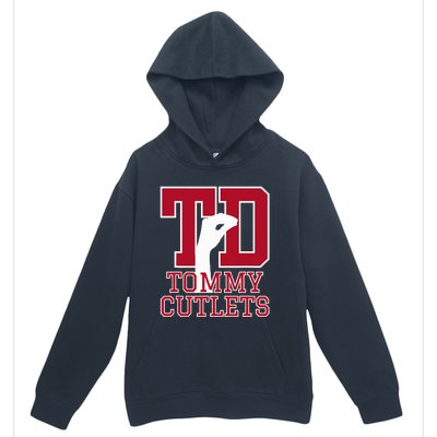 NY Italian Hand Gesture Tommy Cutlets Football Quarterback  Urban Pullover Hoodie