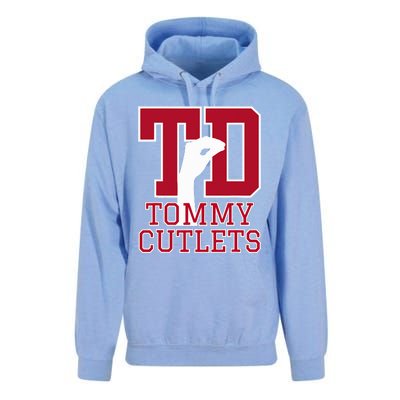 NY Italian Hand Gesture Tommy Cutlets Football Quarterback  Unisex Surf Hoodie