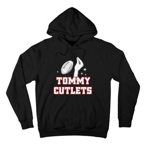 Ny Italian Hand Gesture Tommy Cutlets Football Quarterback Hoodie