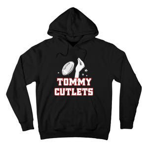 Ny Italian Hand Gesture Tommy Cutlets Football Quarterback Tall Hoodie