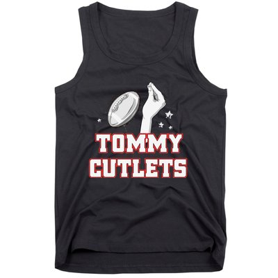 Ny Italian Hand Gesture Tommy Cutlets Football Quarterback Tank Top