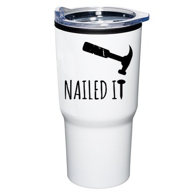 Nailed It Hammer And Nail Woodworking Carpentry Tumbler