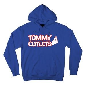 Ny Italian Hand Gesture Tommy Cutlets Football Quarterback Tall Hoodie