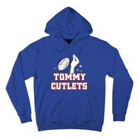 Ny Italian Hand Gesture Tommy Cutlets Football Quarterback Gift Design Hoodie