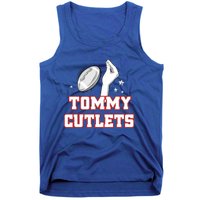 Ny Italian Hand Gesture Tommy Cutlets Football Quarterback Gift Design Tank Top