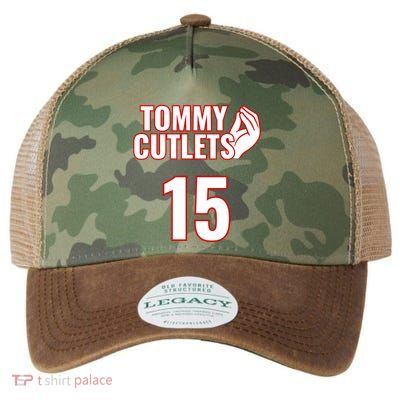 Ny Italian Hand Gesture Tommy Cutlets Football Quarterback Legacy Tie Dye Trucker Hat