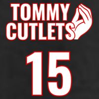 Ny Italian Hand Gesture Tommy Cutlets Football Quarterback 7 Panel Mesh Trucker Snapback Hat