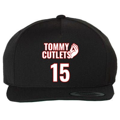 Ny Italian Hand Gesture Tommy Cutlets Football Quarterback Wool Snapback Cap