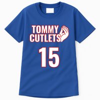 Ny Italian Hand Gesture Tommy Cutlets Football Quarterback Tall T-Shirt