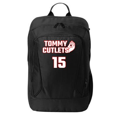 Ny Italian Hand Gesture Tommy Cutlets Football Quarterback City Backpack