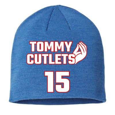 Ny Italian Hand Gesture Tommy Cutlets Football Quarterback Sustainable Beanie