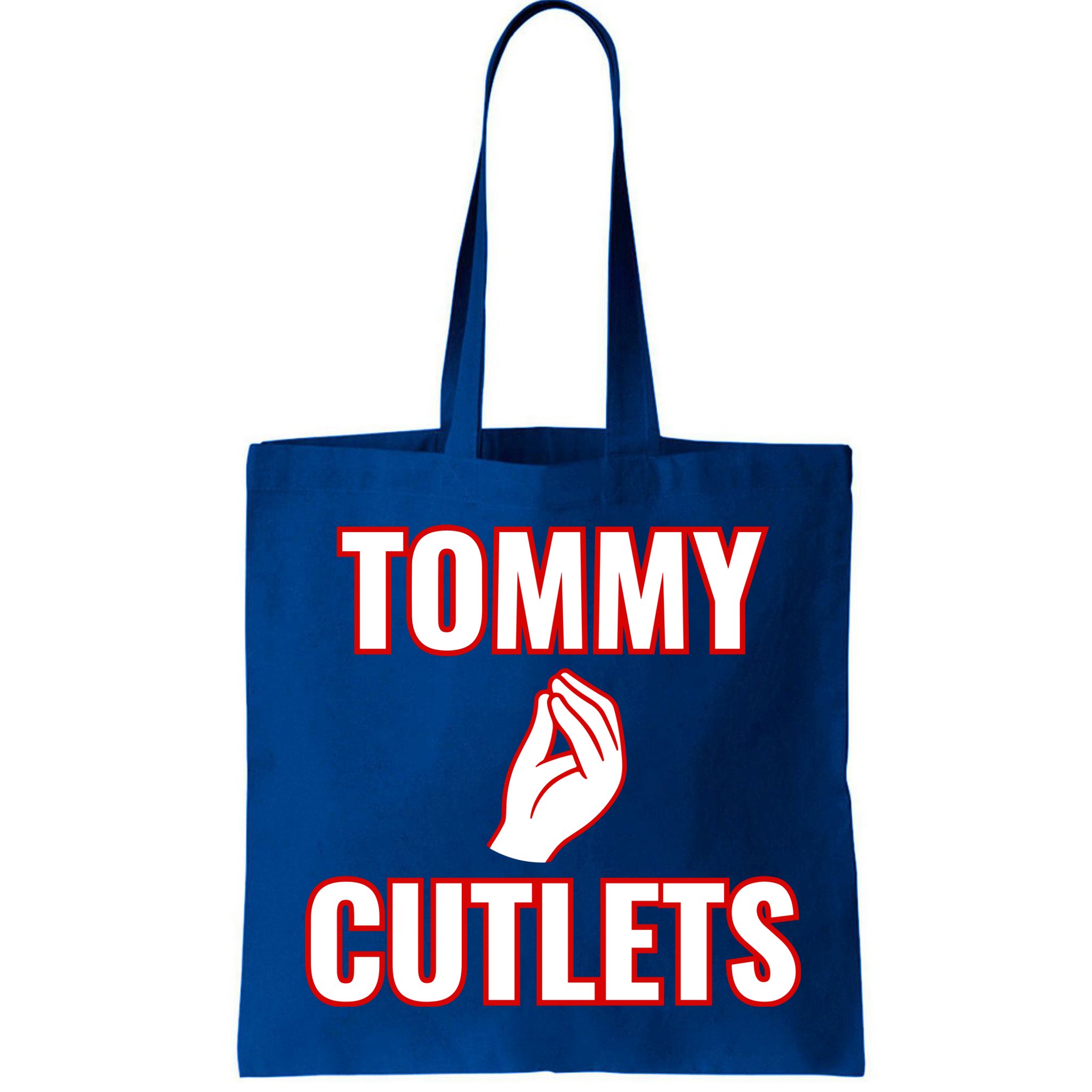 Ny Italian Hand Gesture Tommy Cutlets Football Quarterback Bag