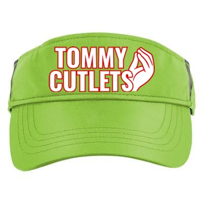 Ny Italian Hand Gesture Tommy Cutlets Football Quarterback Adult Drive Performance Visor