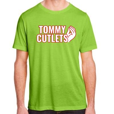 Ny Italian Hand Gesture Tommy Cutlets Football Quarterback Adult ChromaSoft Performance T-Shirt