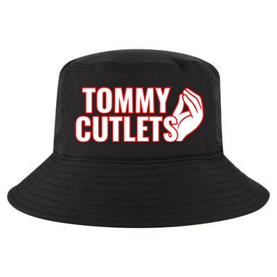 Ny Italian Hand Gesture Tommy Cutlets Football Quarterback Cool Comfort Performance Bucket Hat