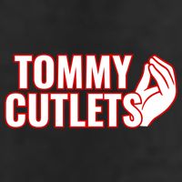 Ny Italian Hand Gesture Tommy Cutlets Football Quarterback 7 Panel Mesh Trucker Snapback Hat