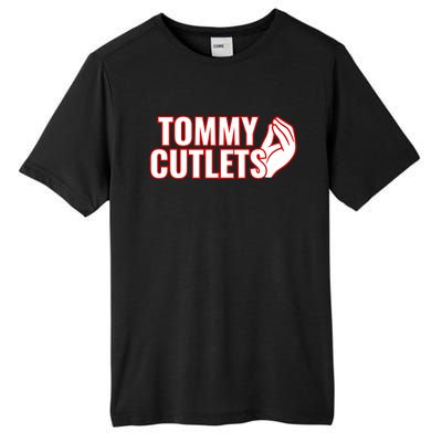 Ny Italian Hand Gesture Tommy Cutlets Football Quarterback Tall Fusion ChromaSoft Performance T-Shirt