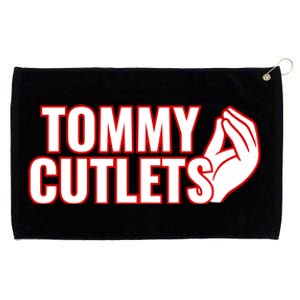 Ny Italian Hand Gesture Tommy Cutlets Football Quarterback Grommeted Golf Towel