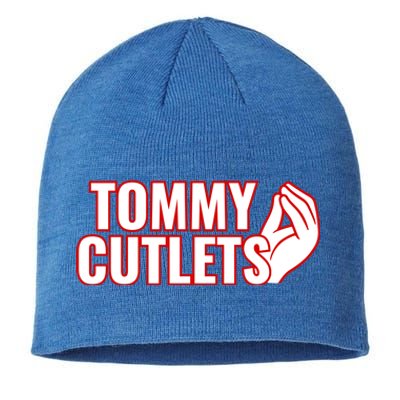 Ny Italian Hand Gesture Tommy Cutlets Football Quarterback Sustainable Beanie