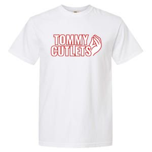 Ny Italian Hand Gesture Tommy Cutlets Football Quarterback Garment-Dyed Heavyweight T-Shirt