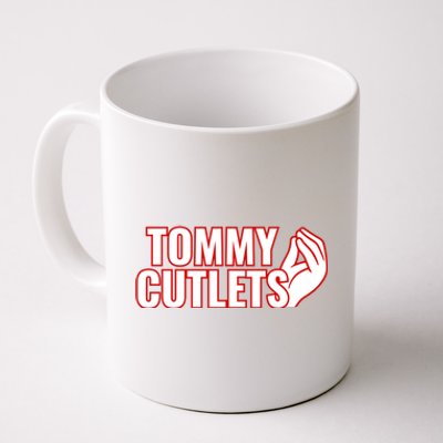 Ny Italian Hand Gesture Tommy Cutlets Football Quarterback Coffee Mug