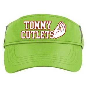 Ny Italian Hand Gesture Tommy Cutlets Football Quarterback Adult Drive Performance Visor